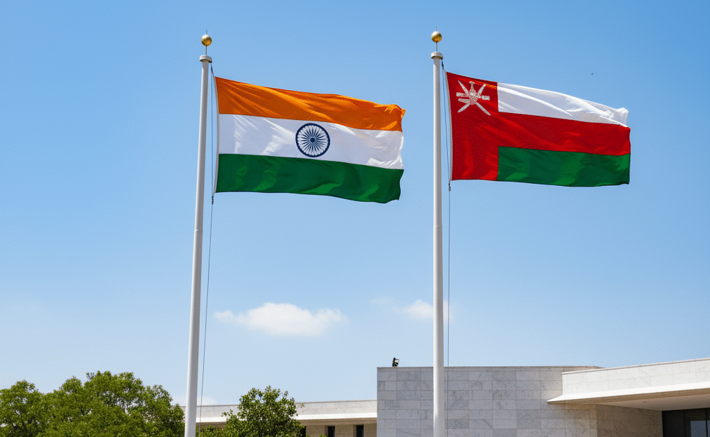 India and Oman Seal Free Trade Deal, Granting Duty-Free Access for 98% of Exports