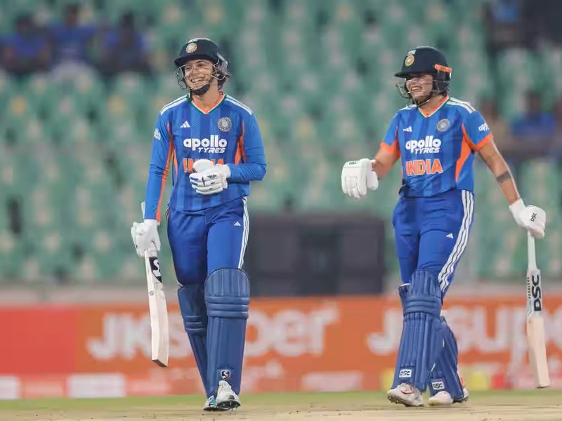 India beats Sri Lanka by 30 runs in 4th T20I with fifties from Smriti and Shafali
