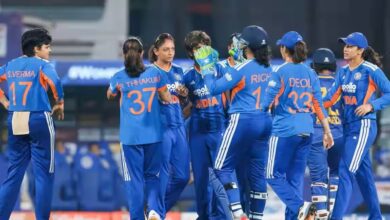India wins 4th T20I by 30 runs as Vaishnavi and Arundhati each take two wickets against Sri Lanka