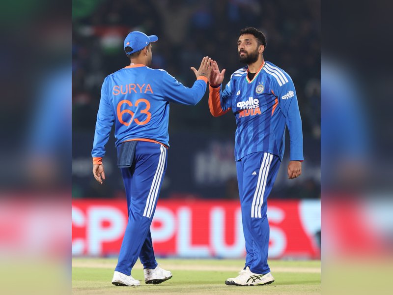 India wins 5th T20I against SA by 30 runs, with Chakaravarthy and Bumrah shining to claim series 3-1 India wins 5th T20I against SA by 30 runs, with Chakaravarthy and Bumrah shining to claim series 3-1