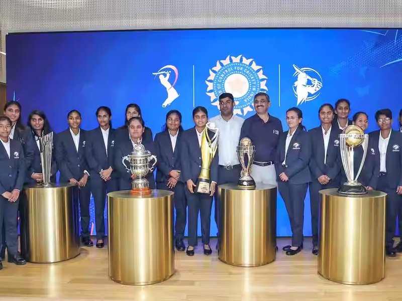 Indian Women’s Blind Cricket Team, World Cup Champions, Visits BCCI Headquarters Indian Women’s Blind Cricket Team, World Cup Champions, Visits BCCI Headquarters
