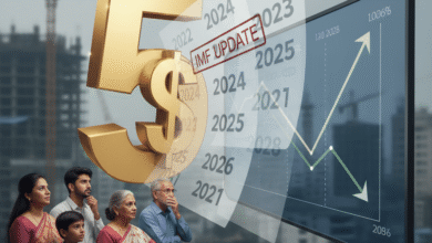 India’s -Trillion Goal Postponed: What IMF’s New Timeline Means for Consumers