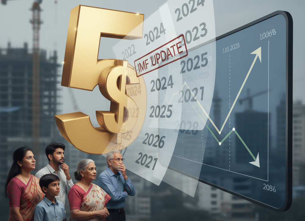 India’s -Trillion Goal Postponed: What IMF’s New Timeline Means for Consumers India’s -Trillion Goal Postponed: What IMF’s New Timeline Means for Consumers
