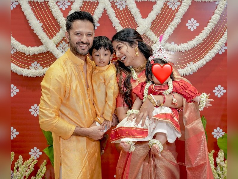 Ishita Dutta and Vatsal Sheth celebrate daughter Veda’s Annaprashan with family, traditions, and love.
