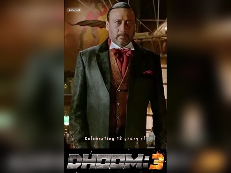 Jackie Shroff Celebrates 12 Years of Aamir Khan’s Dhoom 3 with a Special Post on Instagram