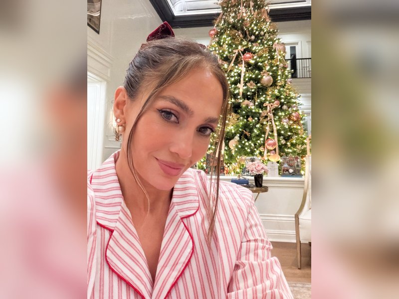 Jennifer Lopez Celebrates Christmas Eve with Family in Matching Pajamas and Joyful Snaps