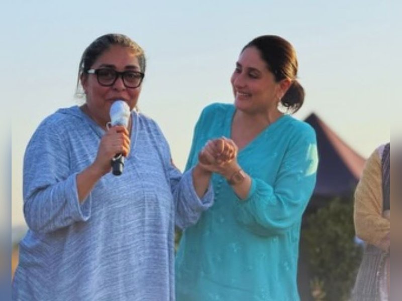 Kareena Kapoor Khan shares behind-the-scenes photos from ‘Daayra’ for Meghna Gulzar’s birthday Kareena Kapoor Khan shares behind-the-scenes photos from ‘Daayra’ for Meghna Gulzar’s birthday