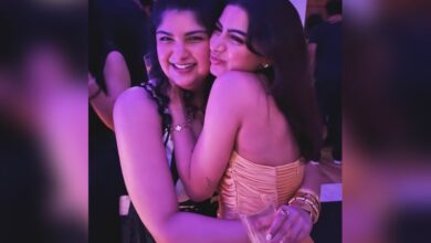 Khushi Kapoor celebrates sister Anshula’s birthday with a heartfelt Instagram tribute and a sweet hug.