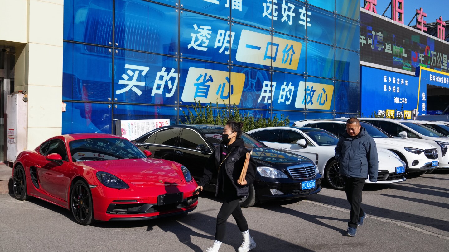 Luxury Car Sales Drop in China Due to Economic Slowdown, Affecting European Car Brands Luxury Car Sales Drop in China Due to Economic Slowdown, Affecting European Car Brands