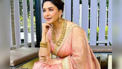 Madhuri Dixit reflects on working with Dharmendra, praising his humility and kindness after his passing.