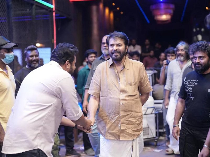 Mammootty Visits ‘I’m Game’ Sets, Exciting Fans of Dulquer Salmaan’s Upcoming Action Thriller