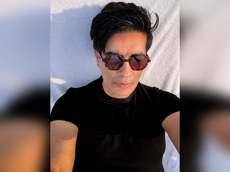 Manish Malhotra enjoys a rare beach break to recharge from his busy work schedule