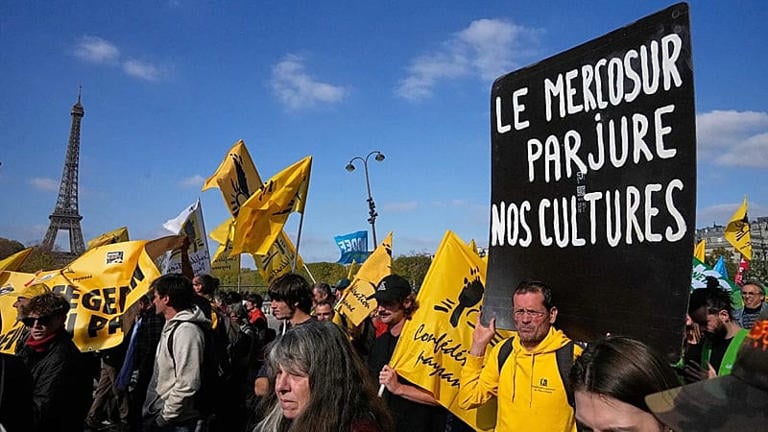 Mercosur Trade Deal Delayed: France’s Concerns and Farmers’ Protests Impact EU Talks