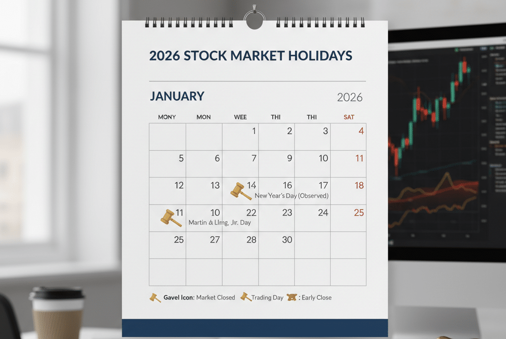 NSE Releases Stock Market Holiday Calendar for 2026