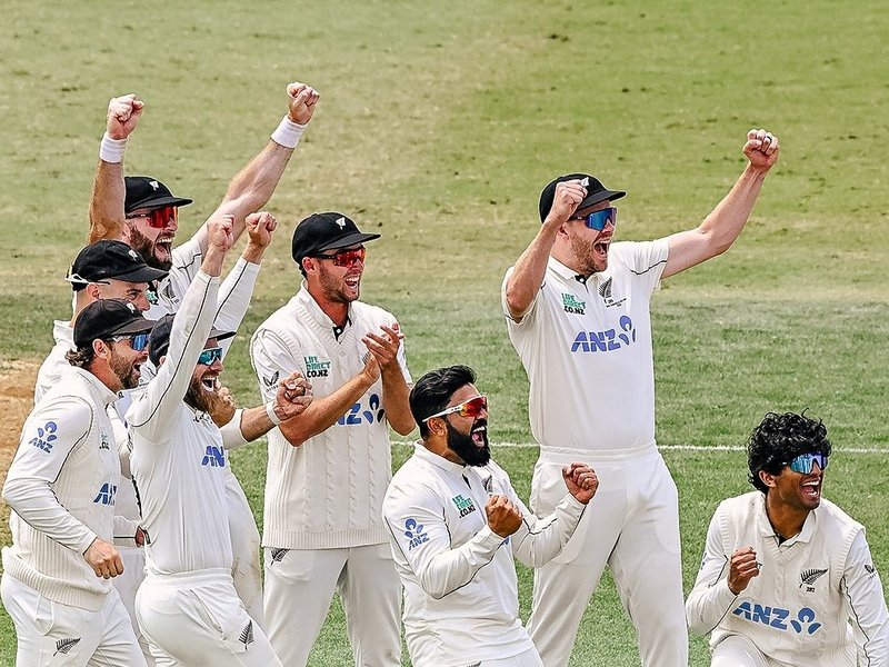 NZ defeats WI by 323 runs in third Test, clinching the series 2-0.