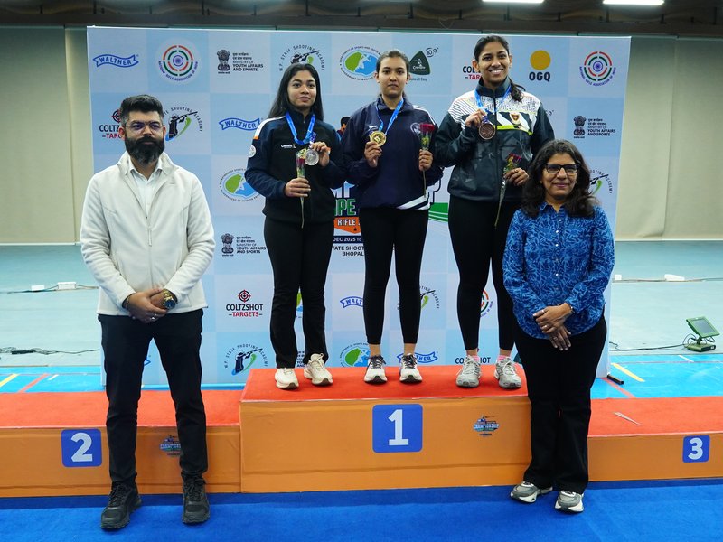 National Shooting Championship: Tilottama Sen wins gold in women’s 50m Rifle 3P event