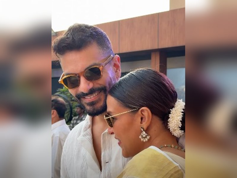 Neha Dhupia Gets Emotional as Daughter Mehr Becomes a Flower Girl at a Wedding Celebration