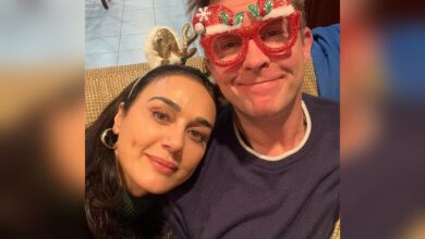 Preity Zinta Shares Heartwarming Christmas Moments with Family on Social Media