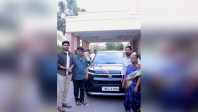 Producer gifts new car to ‘Sirai’ director Suresh Rajakumari ahead of its December 25 release!