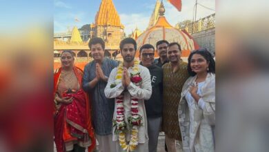 Pulkit Samrat and Varun Sharma pray at Mahakaleshwar ahead of “Rahu Ketu” release on January 16, 2026.