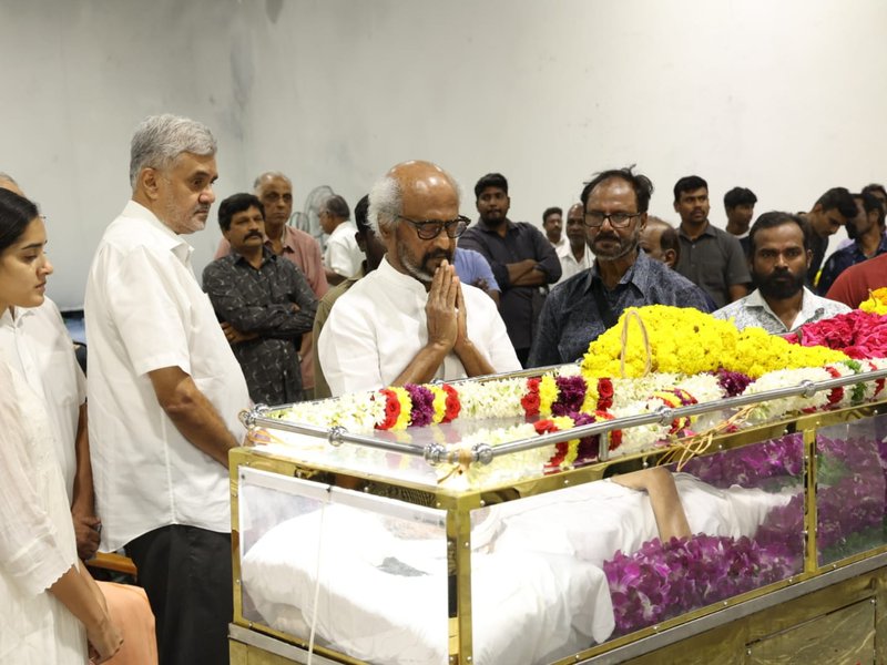 Rajinikanth Thanks AVM Saravanan for Support During Tough Times Rajinikanth Thanks AVM Saravanan for Support During Tough Times