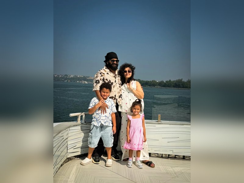 Rishab Shetty shares heartwarming family Goa trip photos on Instagram with wife and kids. Rishab Shetty shares heartwarming family Goa trip photos on Instagram with wife and kids.