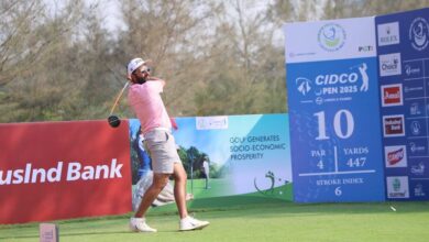 Rohan Patil ties for lead with Veer Ahlawat, setting a course record of 64 at CIDCO Open