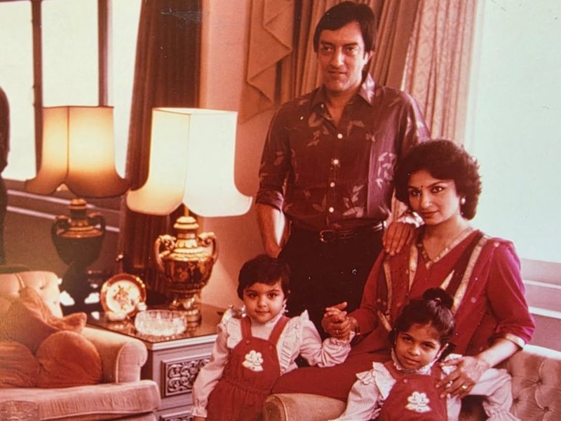Saba Pataudi shares cherished family memories with her parents and siblings in heartfelt tribute post.