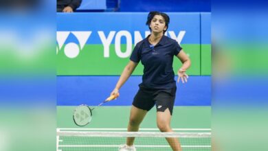 Senior National Badminton: Tanvi Sharma, Rounak Chauhan, and Tanvi Patri advance to quarterfinals