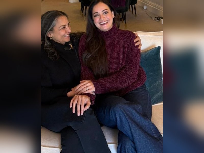 Shabana Azmi and Dia Mirza Share Smiles in London: A Heartwarming Friendship Story Unfolds