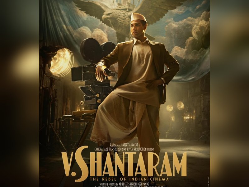 Siddhant Chaturvedi Unveils Stunning Debut Look as V. Shantaram in Upcoming Biopic!