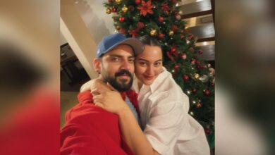 Sonakshi Sinha Celebrates Christmas with Husband Zaheer Iqbal: See Their Cozy Moments!