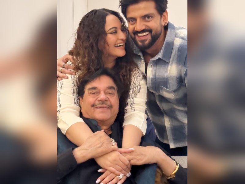 Sonakshi Sinha wishes happy birthdays to her dad Shatrughan and husband Zaheer on social media. Sonakshi Sinha wishes happy birthdays to her dad Shatrughan and husband Zaheer on social media.