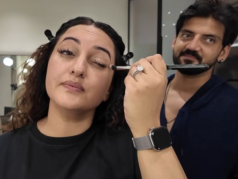 Sonakshi Sinha’s ‘Get Ready With Me’ for Husband Zaheer Iqbal’s Birthday: A Makeup Tutorial Revealed