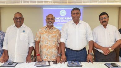 Sreejith V. Nair takes charge as the new president of Kerala Cricket Association