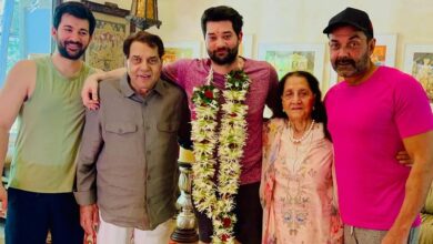Sunny and Bobby Deol honor their late father Dharmendra after watching his final film, Ikkis.