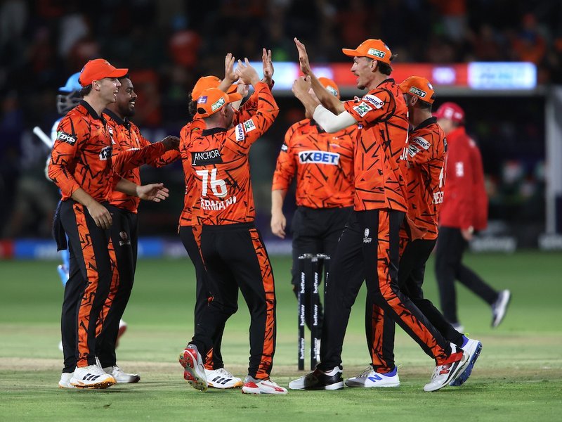 Sunrisers secure bonus point victory against Pretoria Capitals in SA20 matchup Sunrisers secure bonus point victory against Pretoria Capitals in SA20 matchup