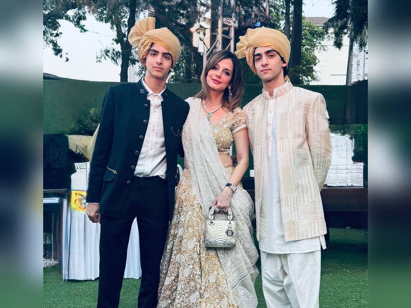 Sussanne Khan pays touching tribute to her sons, Hrehaan and Hridhaan, calling herself a “Mama Lioness.”