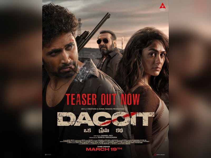 Teaser of Adivi Sesh-Mrunal Thakur’s ‘Dacoit’ Drops: Get Ready for Action, Romance, and Thrills! Teaser of Adivi Sesh-Mrunal Thakur’s ‘Dacoit’ Drops: Get Ready for Action, Romance, and Thrills!