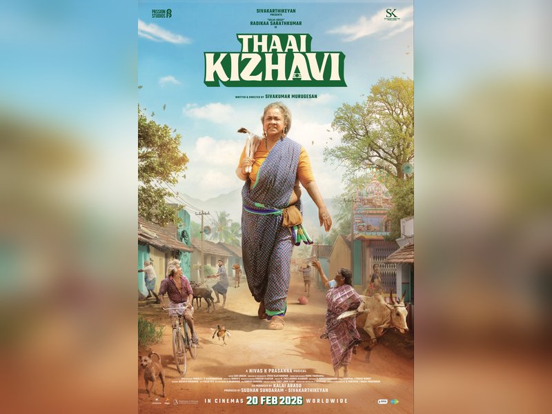 ‘Thaai Kizhavi’ Teaser Released: Radhika Sarathkumar’s Comedy Drama Hits Screens on February 20, 2026