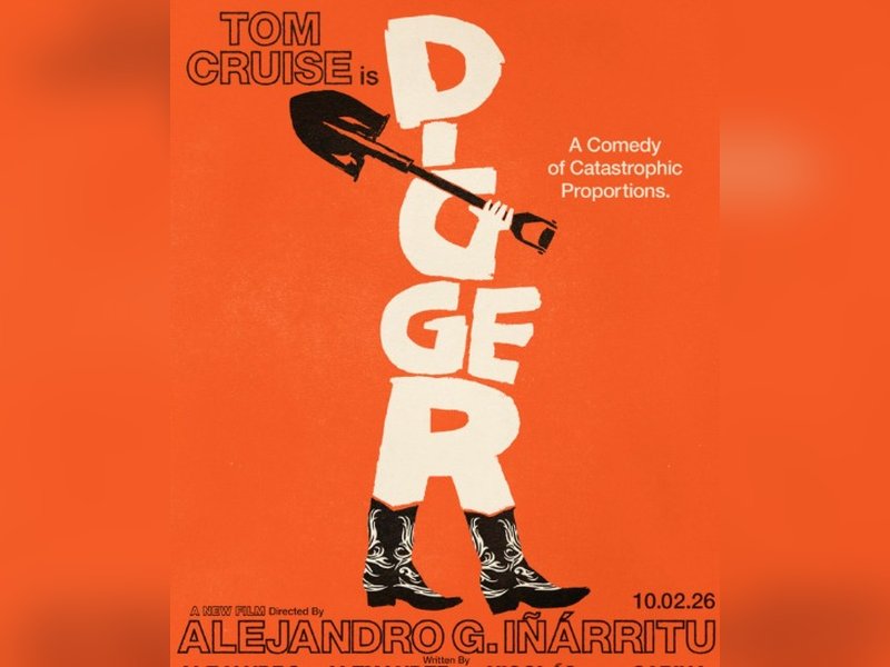 Tom Cruise’s “Digger,” directed by Alejandro Iñárritu, set for an October 2026 release as a comedy.