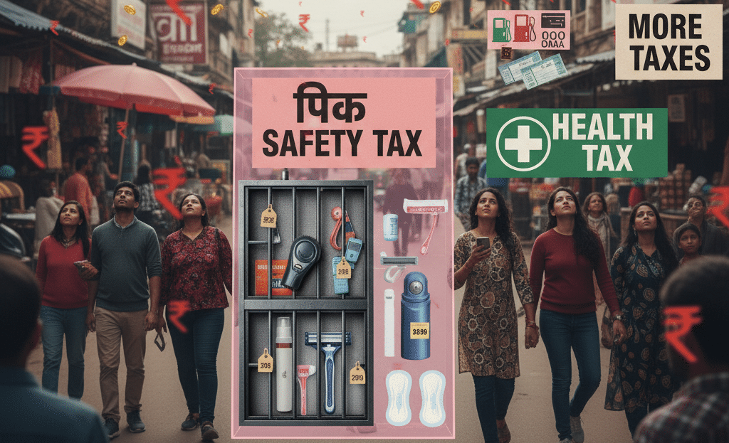 Understanding the Hidden Costs of Being a Woman in India: Pink Tax, Safety Tax, and Health Tax