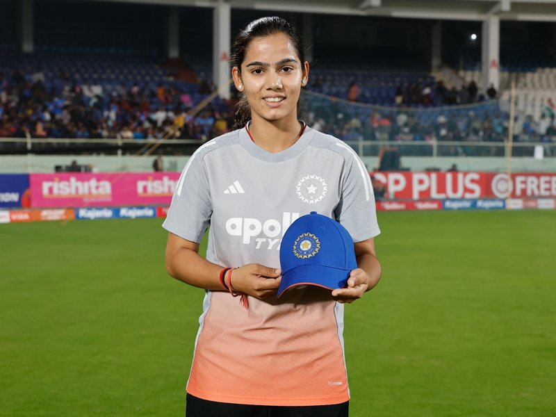 Vaishnavi Sharma: Nervous before the anthem but thrilled to execute my game plan