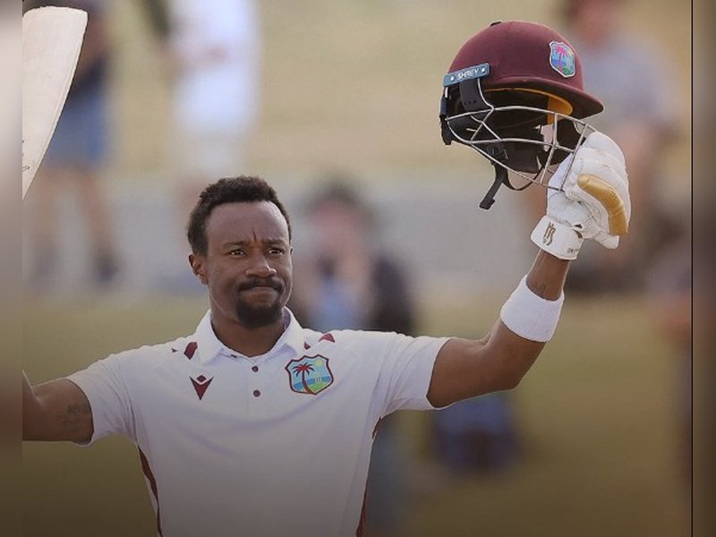 WI vs NZ: Kavem Hodge shines with unbeaten ton as Windies rally on Day 3 at Bay Oval WI vs NZ: Kavem Hodge shines with unbeaten ton as Windies rally on Day 3 at Bay Oval