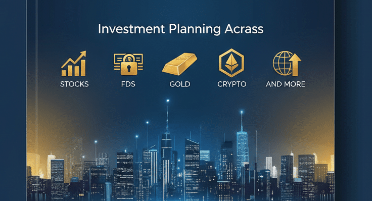 Your 2026 Smart Money Guide: Investment Tips for Stocks, FDs, Gold, Crypto, and More