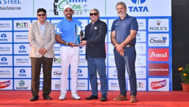Yuvraj Sandhu clinches record seventh title at Tata Open golf 2025 with thrilling one-shot win