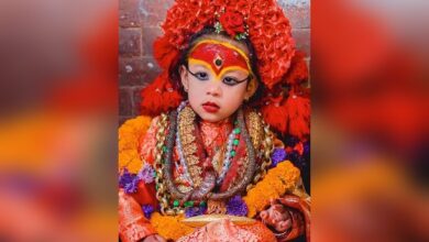 Actress Manisha Koirala cherishes a divine Kumari darshan in Nepal, praying for peace and harmony.