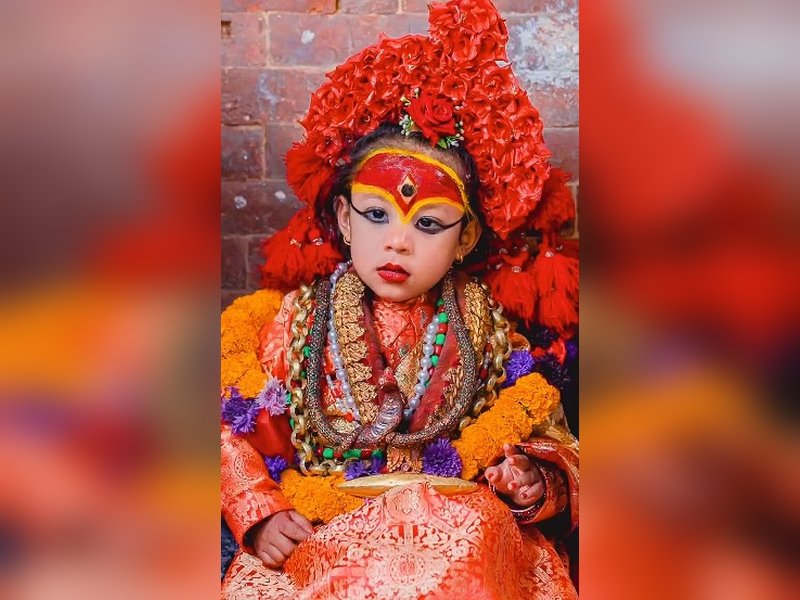 Actress Manisha Koirala cherishes a divine Kumari darshan in Nepal, praying for peace and harmony.