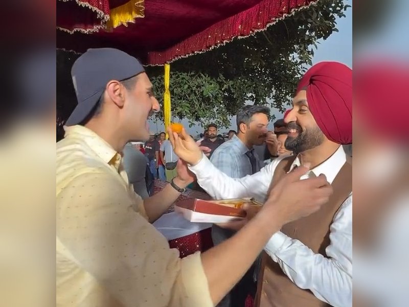 Ahan Shetty Thanks Diljit Dosanjh for Support During “Border-2” After Birthday Celebration. Ahan Shetty Thanks Diljit Dosanjh for Support During “Border-2” After Birthday Celebration.