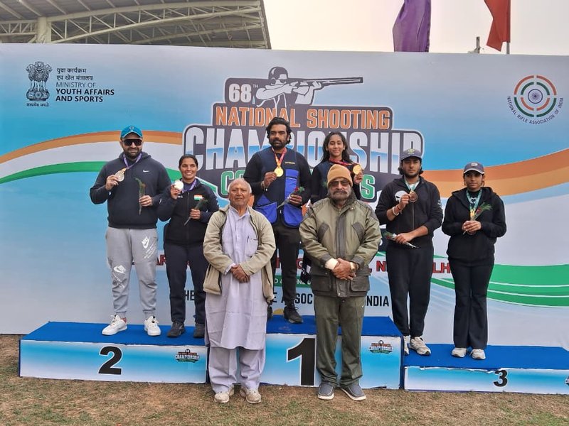 Ajay Kumar claims gold in 10m Air Pistol at National Shooting Championships; Jonathan Antony excels in junior categories Ajay Kumar claims gold in 10m Air Pistol at National Shooting Championships; Jonathan Antony excels in junior categories